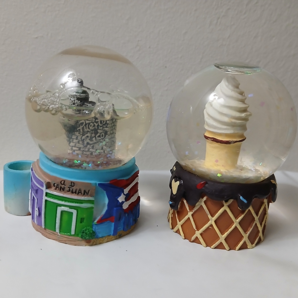 Tiny Water Globes